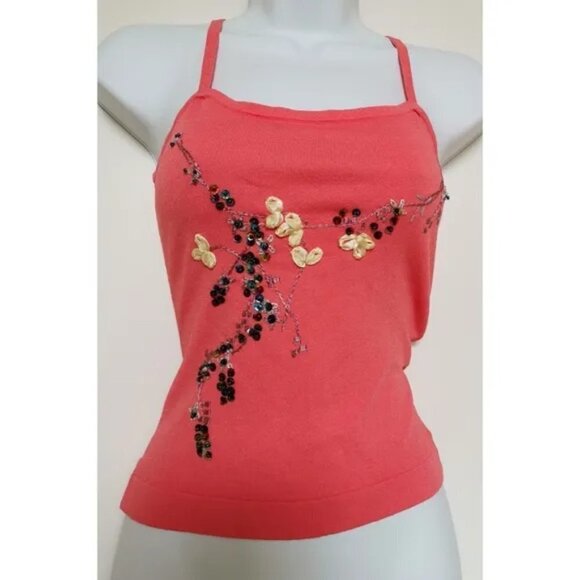 NWOT Peach Camisole top Magda Rose sz 8 - Picture 6 of 7